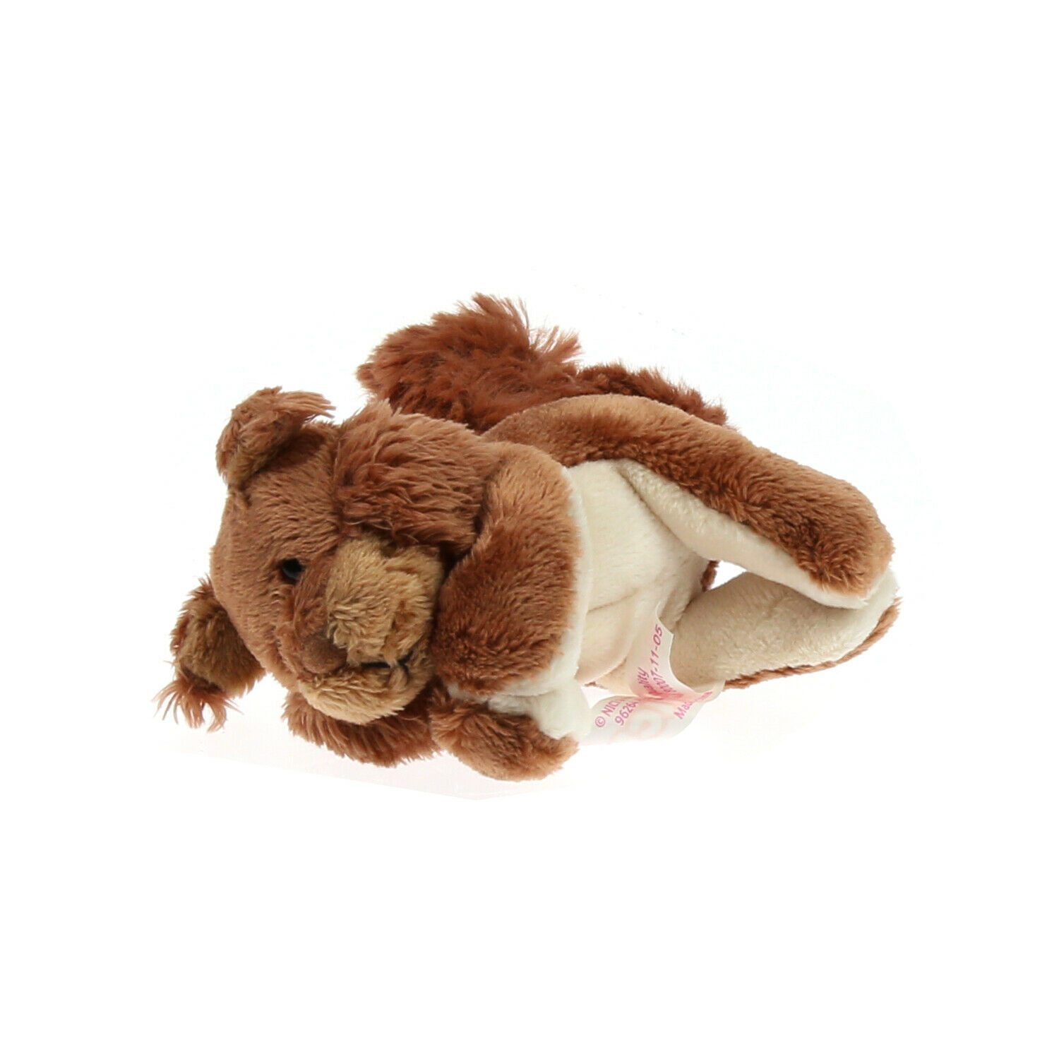 MagNICI Squirrel Brown Stuffed Toy Animal Magnet in Paws 5 inches 