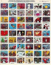 Mint Sheet of 1977 Christmas Seals - $5.89