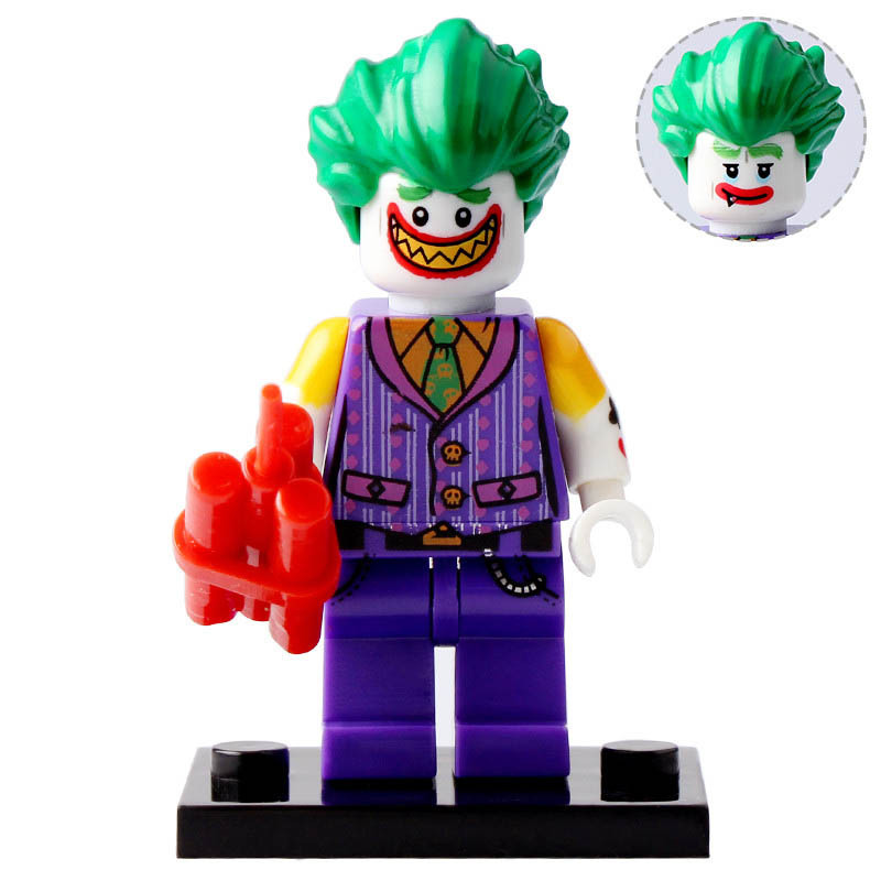 Joker DC Comics Super heroes Minifigures Lego Compatible Toys