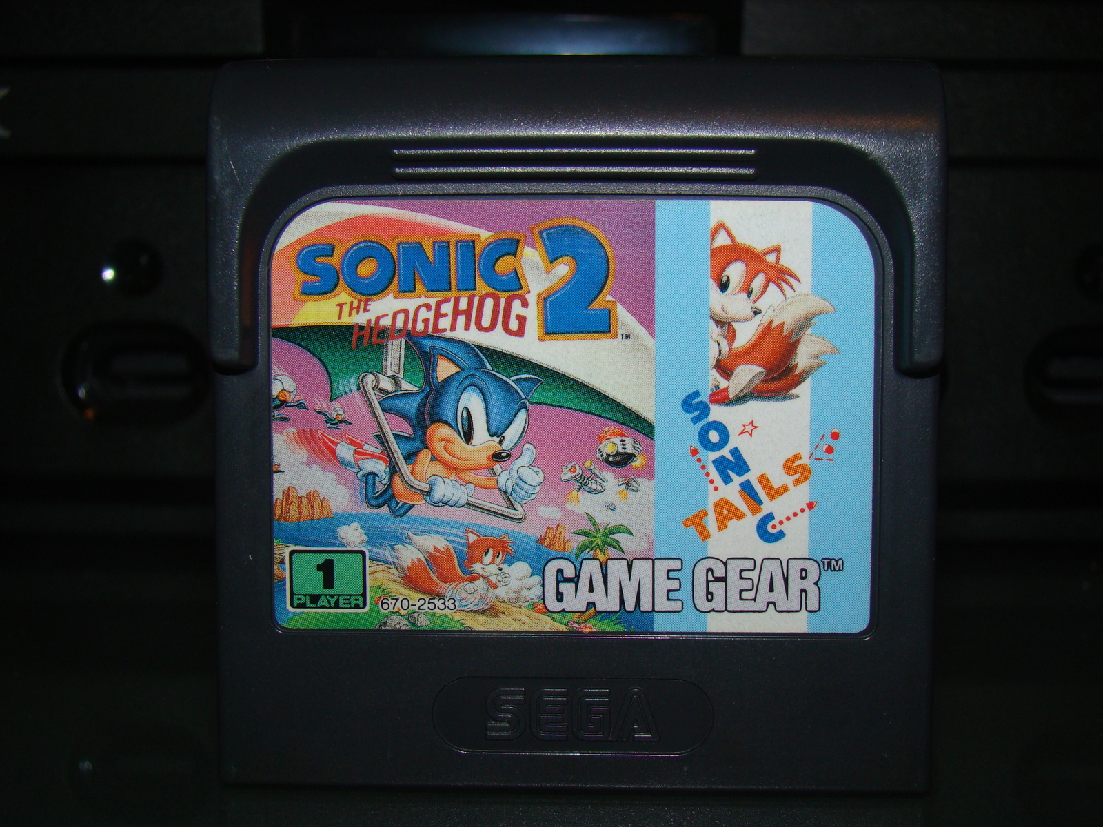 SEGA GAME GEAR - SONIC THE HEDGEHOG 2 - SONIC TAILS (Game Only) - Video ...