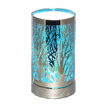 Forest Natural Tree Design Multi Color Fragrance Oil Aroma Warmer Lamp With Dish - $48.45