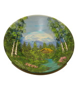 Vintage--Alaska Gold Pan Painting  Metcalf 1977 - $39.00