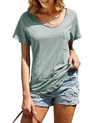 womens cotton summer tops