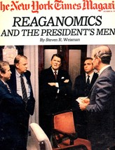 New York Times Magazine October 24,1982 Reaganomics &amp; The President&#39;s Men - $9.50