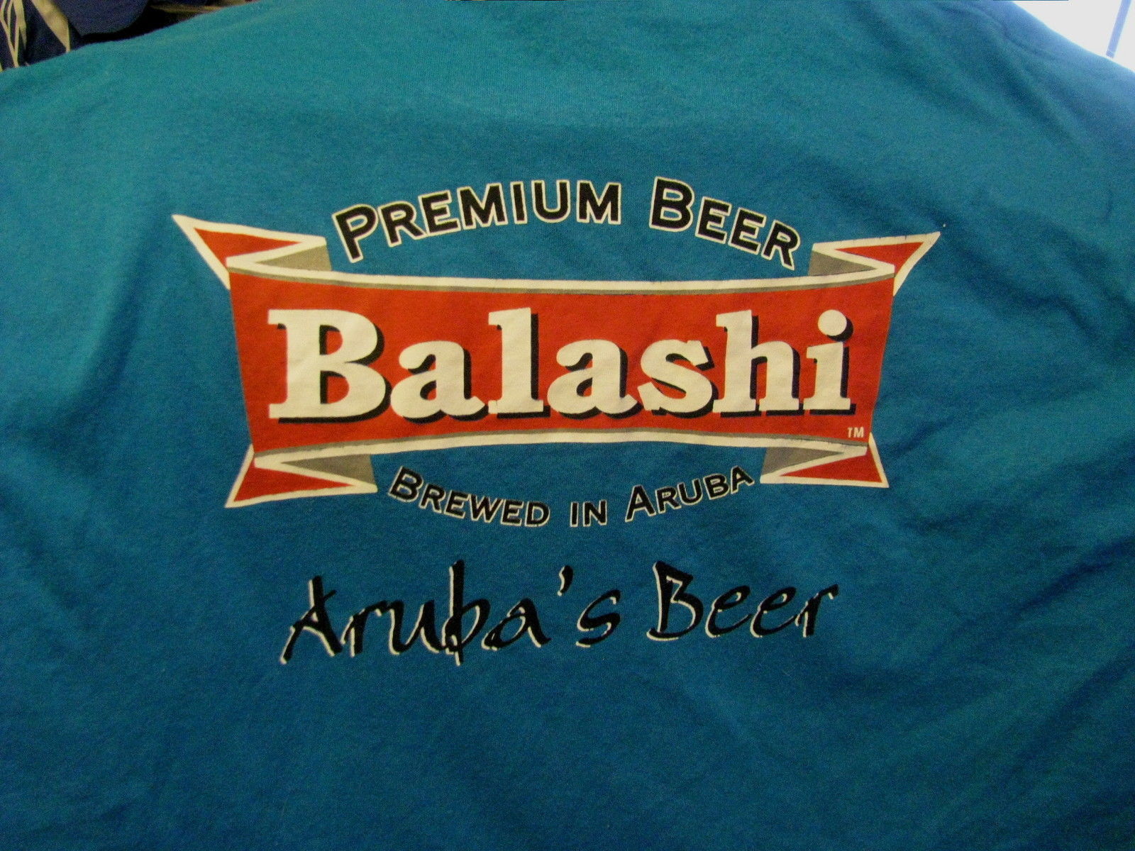 T-Shirt Balashi Premium Beer Brewed in Aruba Arubas Beer - T-Shirts ...