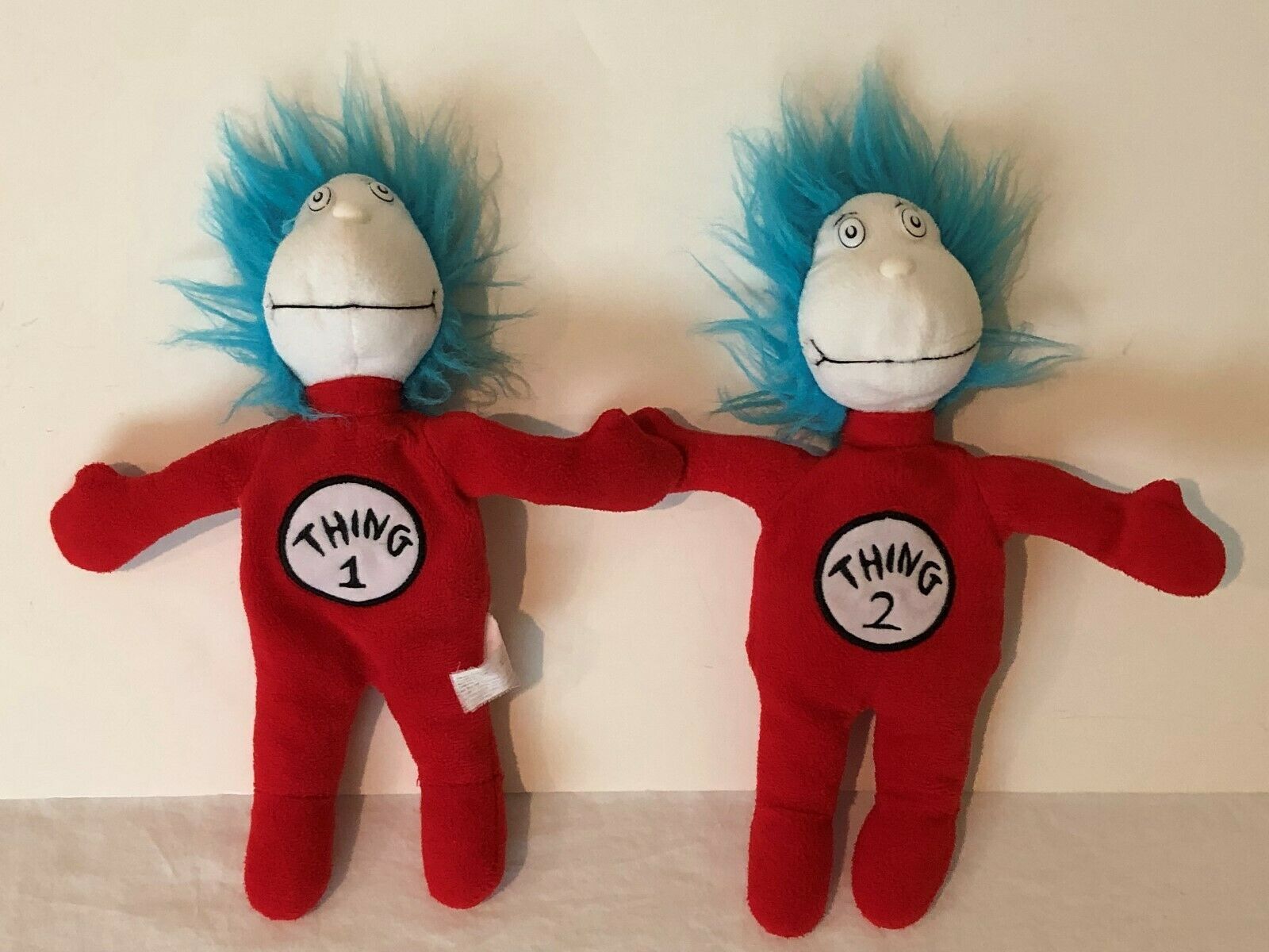 thing one and thing two stuffed animals