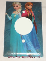 Frozen Elsa with Anna Light Switch Duplex Outlet Wall Cover Plate Home decor image 13