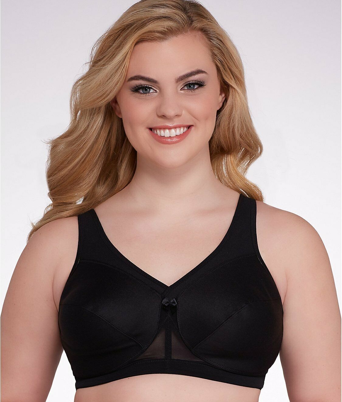 GLAMORISE Black Magic Lift Active Support Bra, US 48I, UK 48G, NWOT