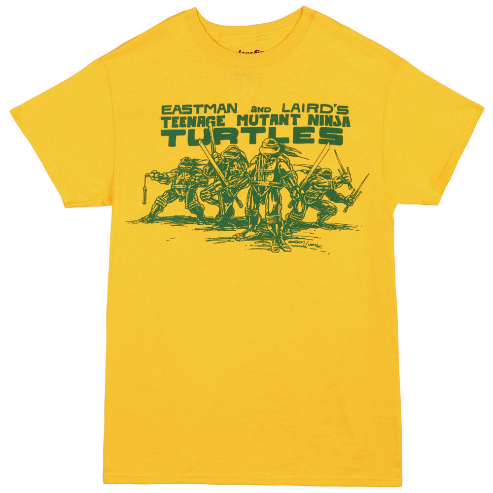 Teenage Mutant Ninja Turtles Eastman/Laird Logo Comics Tmnt Leo Mens T