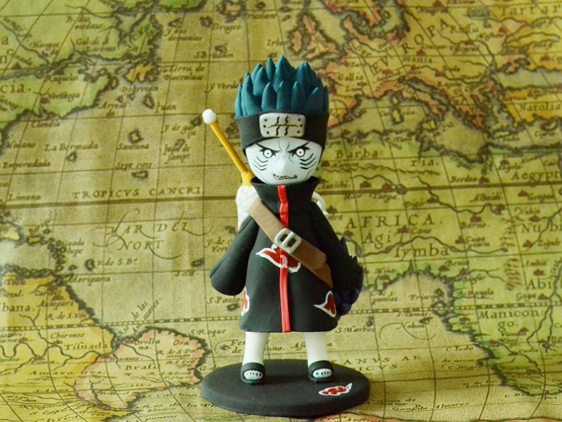 Handmade Naruto Shippuden Kisame Hoshigaki Nendoroid Petite for Sale