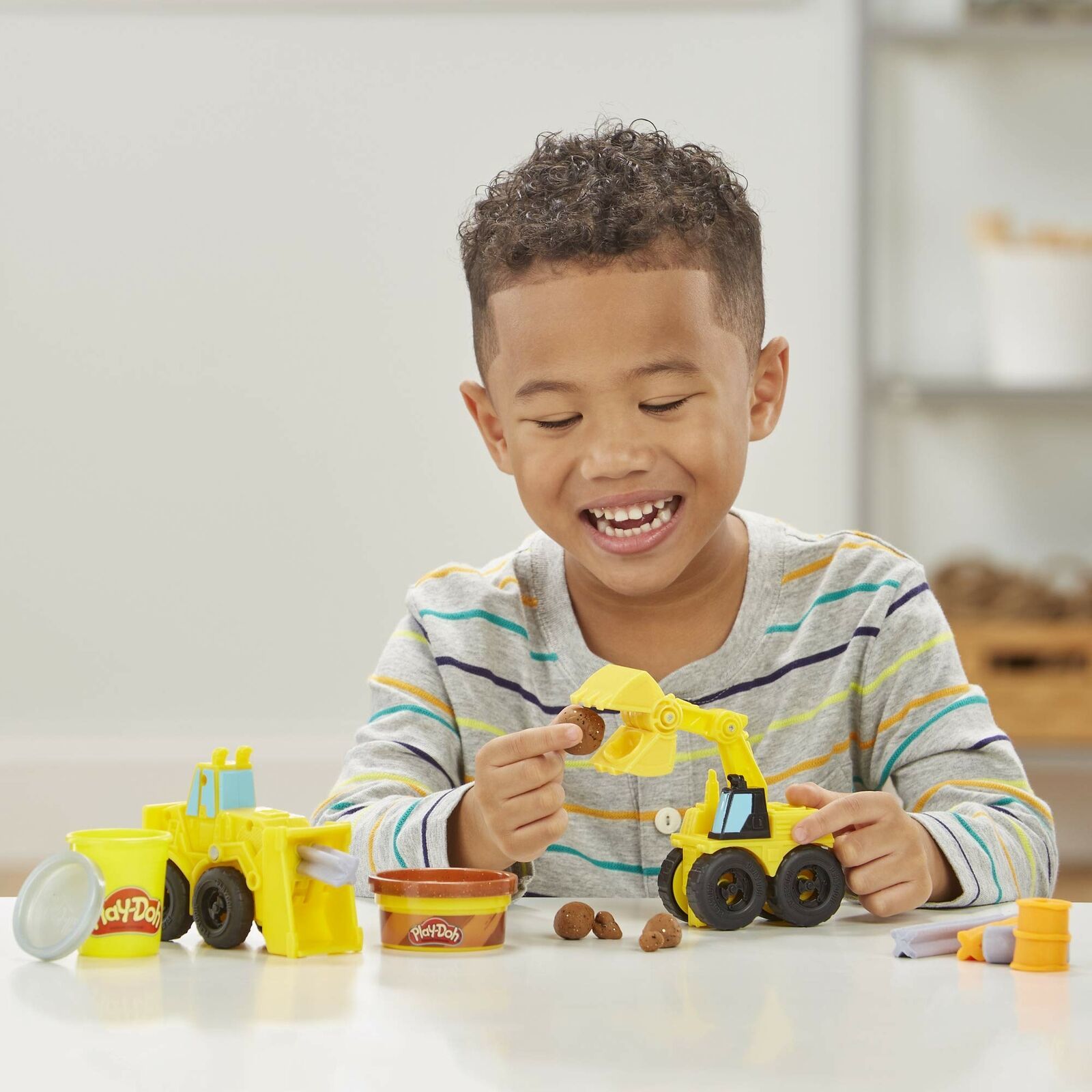 play doh wheels front loader