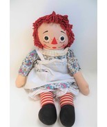 Vintage 1970s Knickerbocker Raggedy Ann Doll Large Size, 24 in, ex cond ... - $35.00