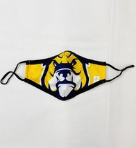 Breakfast Shermer Bulldogs Facemask Cover Yellow Navy Blue - $11.88