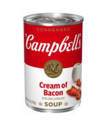 Campbell&#39;s Cream Of Bacon Soup 10.5oz Can - $7.99