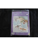 Designs for the Needle BABY STEPS BIB SET Counted Cross Stitch SEALED KI... - $10.00