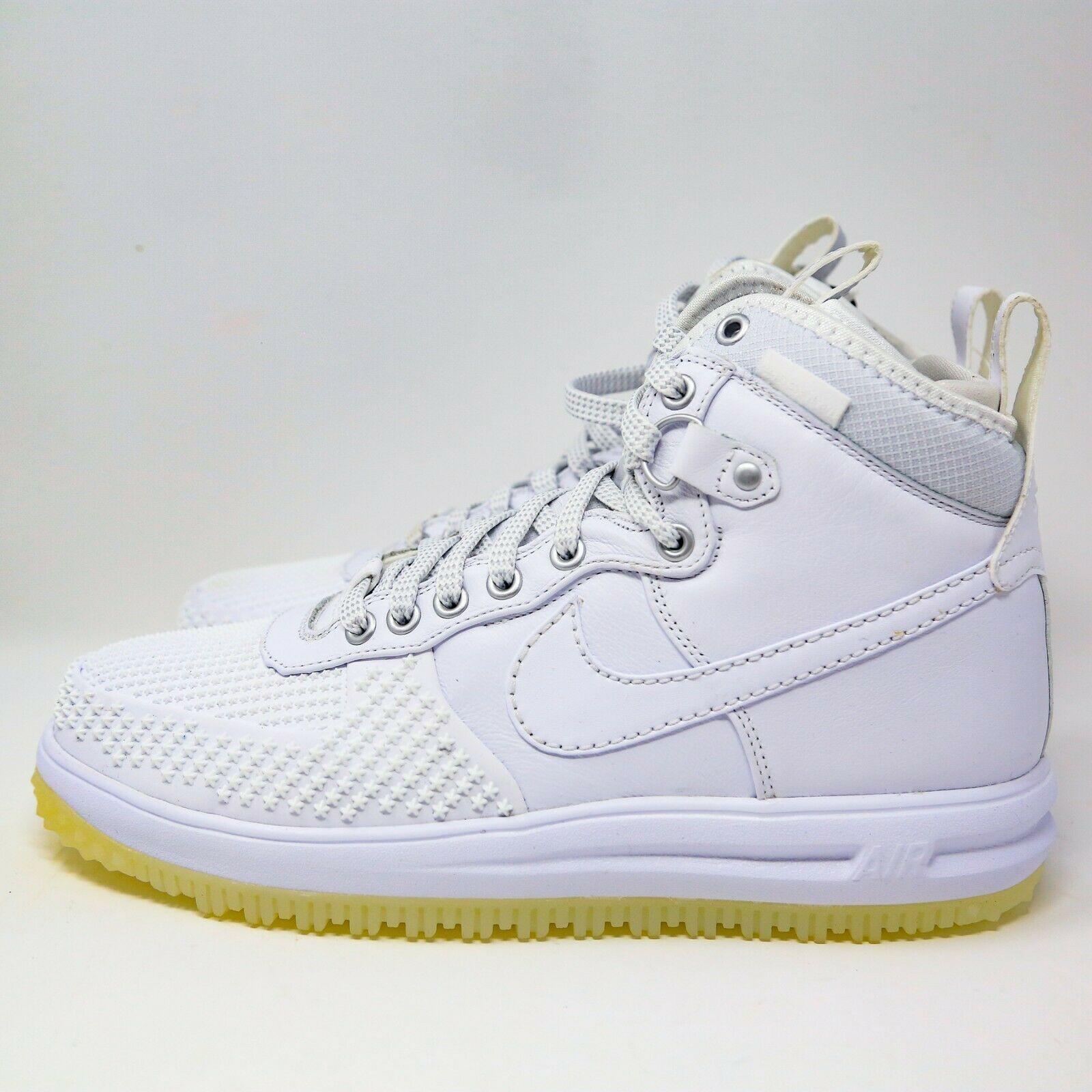 Nike Lunar Force 1 Duckboot LF1 AF1 Aria Bianco Sz 9.5 805899-101 Eu 43 ...