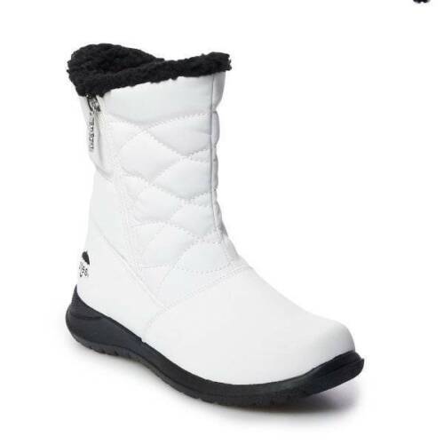 Womens Boots Winter Snow Totes Waterproof Babbie Microfiber Quilted-size 11