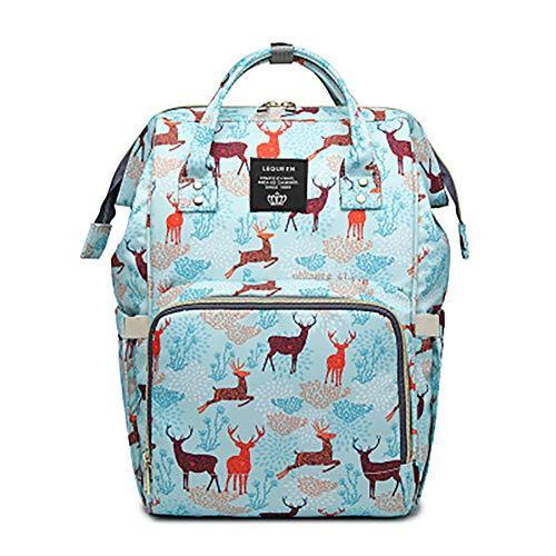 Starte Deer Cartoon Diaper Bag for Mom/Dad,Waterproof Travel Backpack