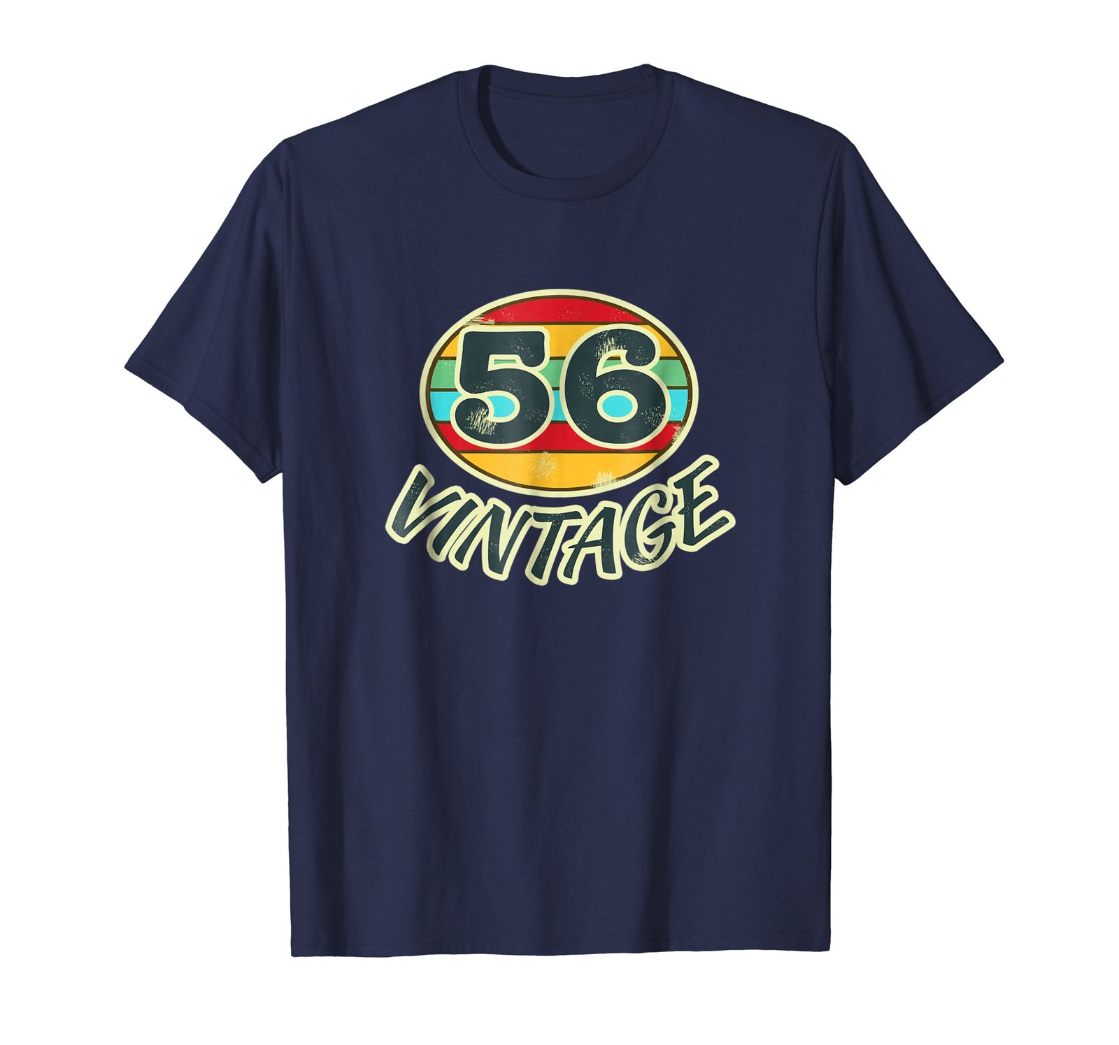 Funny Shirts - DOB 1956 TShirt Vintage Retro 56 Birth Year Tee Shirt Men