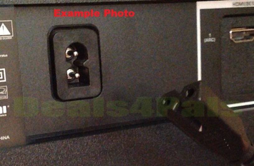 15 ft Extra Long 2 pin Power Cord Cable for VIZIO ESeries LED TV E65