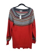 Maurices Sweater Medium Womens Pullover Long Sleeve Christmas Holiday To... - $18.69