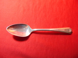 6", S.P. Teaspoon, from Wm Rogers & Son / Int.  Silver in 1920 LaFrance Pattern. - $9.99