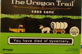 The Oregon Trail Card Game - by Pressman based on PC game COMPLETE strat... - $16.68