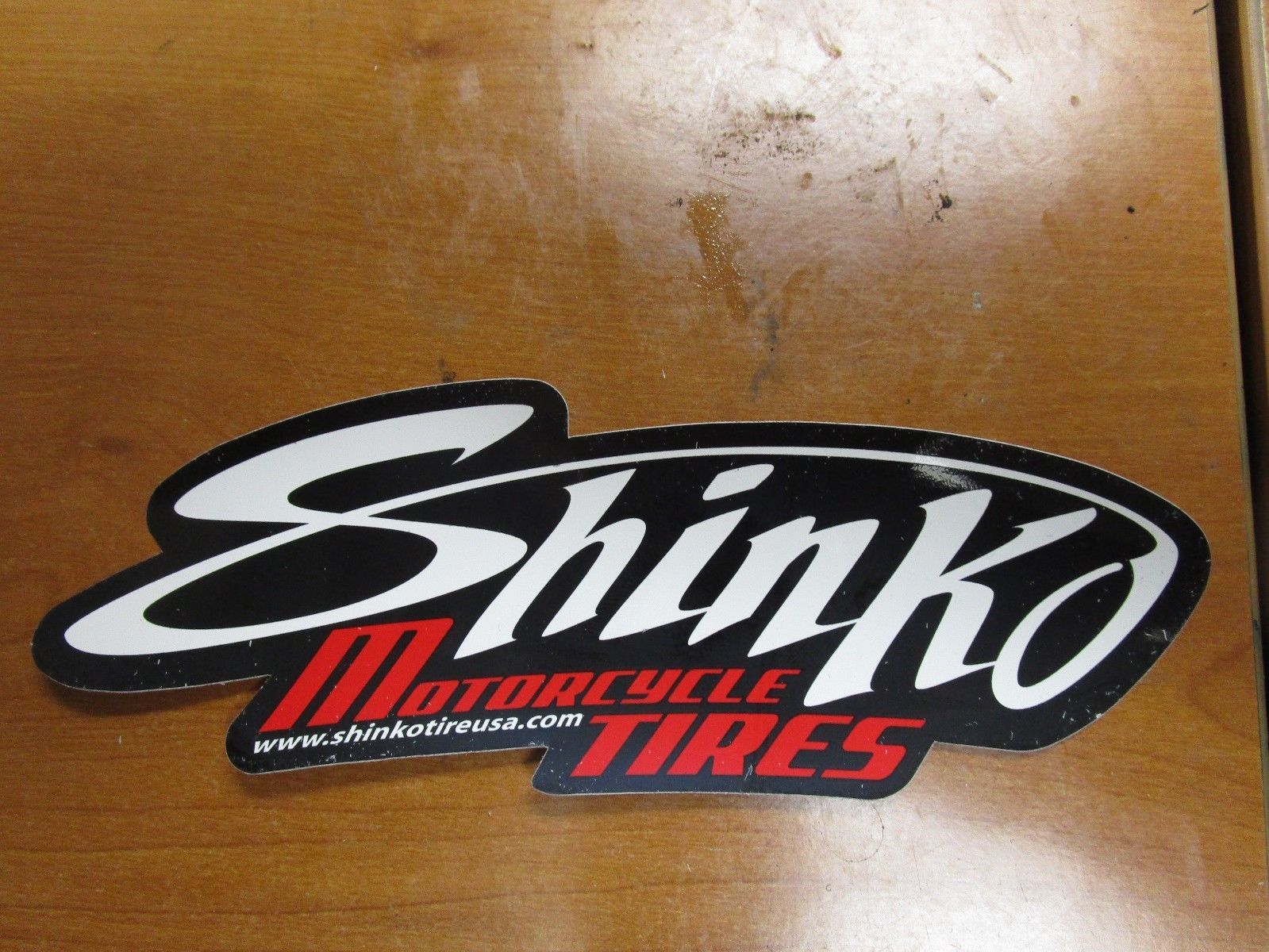 HAYABUSA ZX10R GSXR1000 ZX14R SHINKO MOTORCYCLE TIRE STICKER DECAL CAR
