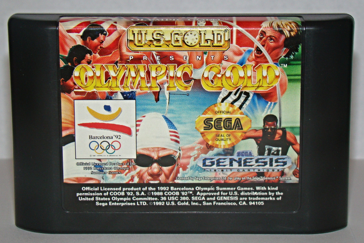 Olympic Gold Sur Sega Game Gear – Jeu SEGA Complet, Très Bon état