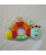 VTG The First Years Snail Bug Insect Ring Rattle Stuffed Plush Baby Toy ... - $24.74