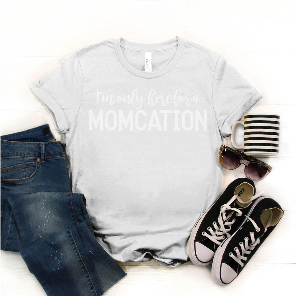 Girls Trip Mom Vacation Momcation T-Shirt Birthday Funny Ideas Gift ...