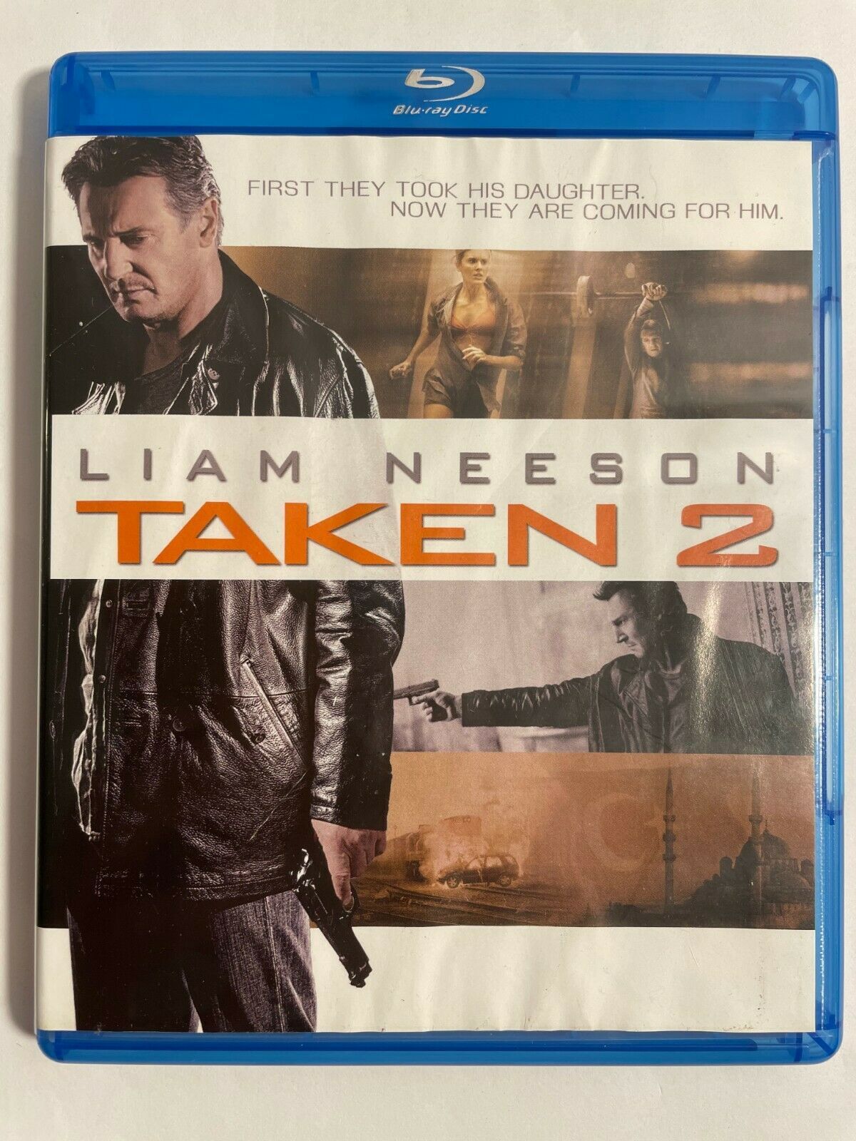 NEW Taken 2 Blu Ray Liam Neeson Action and Adventure Film Special Set ...