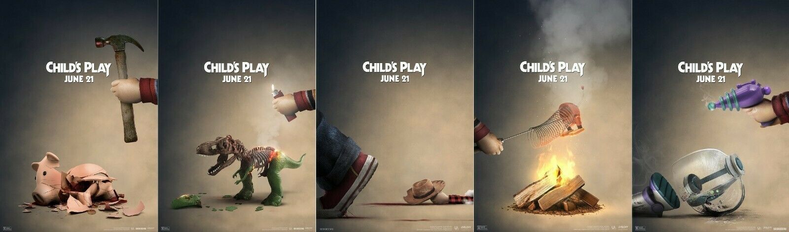 Child's Play Poster Horror Movie Toy Story 18x24 24x36 27x40 Film Art Print
