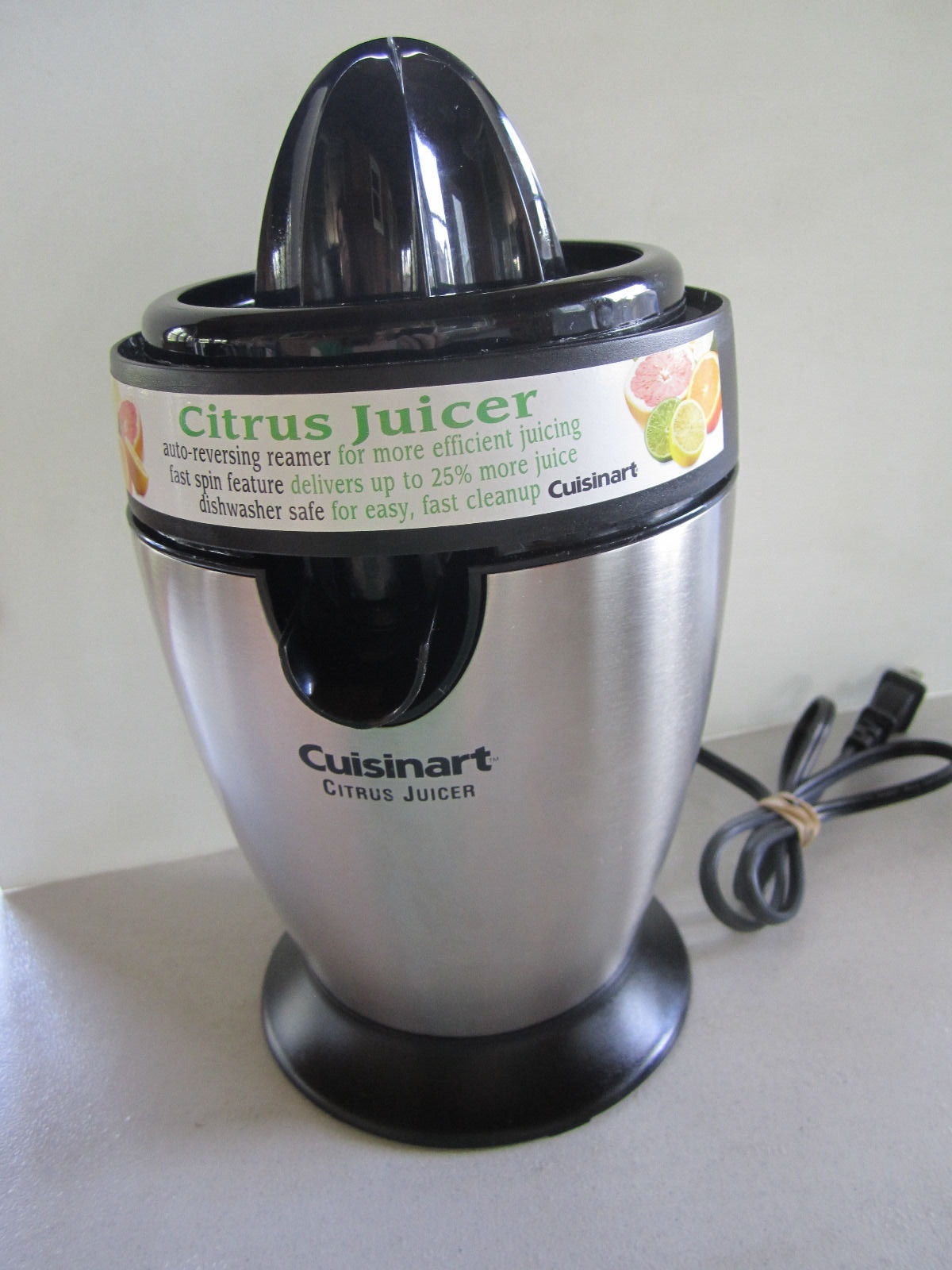 Cuisinart Citrus Juicer CCJ100 Brushed Stainless Steel Juicers