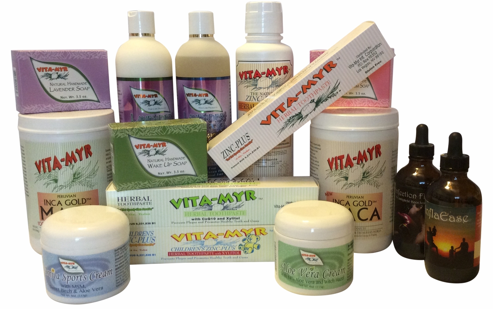 2 Pack VitaMyr Children's ZincPlus Herbal Natural Toothpaste w