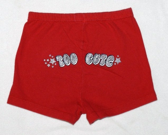 Forever Daddy's Girl Size 3T Red Shorts and Top Outfits & Sets