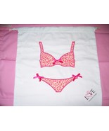 Victoria&#39;s Secret Swimsuit Travel Bag &amp; NNN Lingerie Zippered Mesh Laund... - $14.95