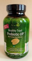 Irwin Naturals Healthy Tract Probiotic-Up 60 Liquid Soft-Gels Exp Date 0... - $14.85