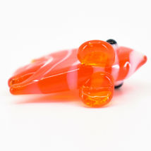 Handmade Orange Angelfish Tiny Miniature Micro Mini Lampworking Glass Figurine image 4