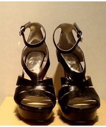 Women&#39;s Michael Kors Leighton Ankle Strap Leather Sz  9 - $80.99+