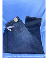 Catherines Dark Blue Jeans Moderately curvey Denim New Red Triangle orig... - $39.99