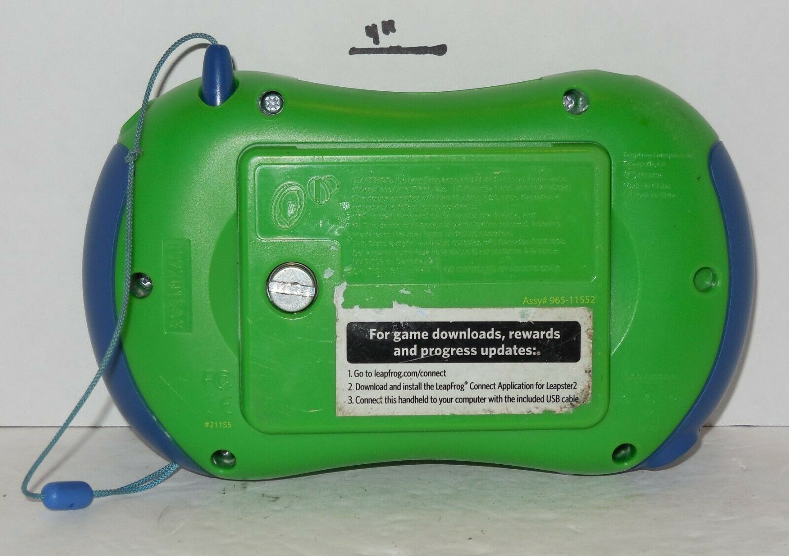 LeapFrog Leapster 2 Learning Game System Green 21155 Games for sale online 