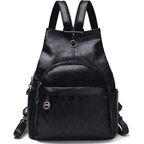 Small Leather Convertible Backpack Sling Purse Shoulder Bag for Women ...