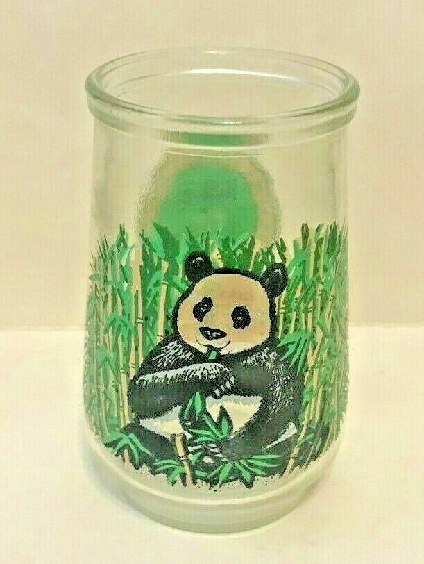 Primary image for WELCH'S JELLY JAR-- WORLD WILDLIFE FEDERATION PANDA (#1) 4"