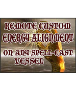 *NEW &amp; EXCITING OPTION * REMOTE CUSTOM ENERGY ALIGNMENT ON ANY SPELLCAST... - $29.99