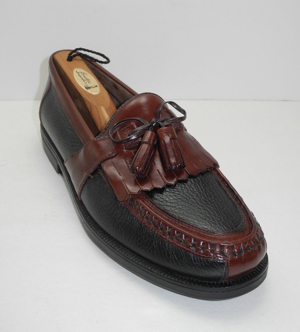 Florsheim Brown/Black Leather Slip-On and 50 similar items