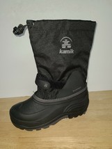 Kamik Waterproof Insulated Snow boots Black  Size 1 - $31.18