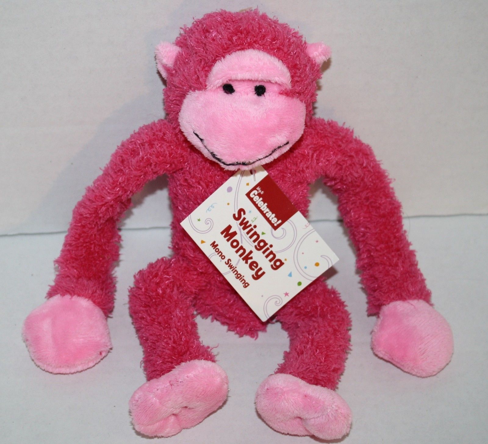 velcro monkey plush