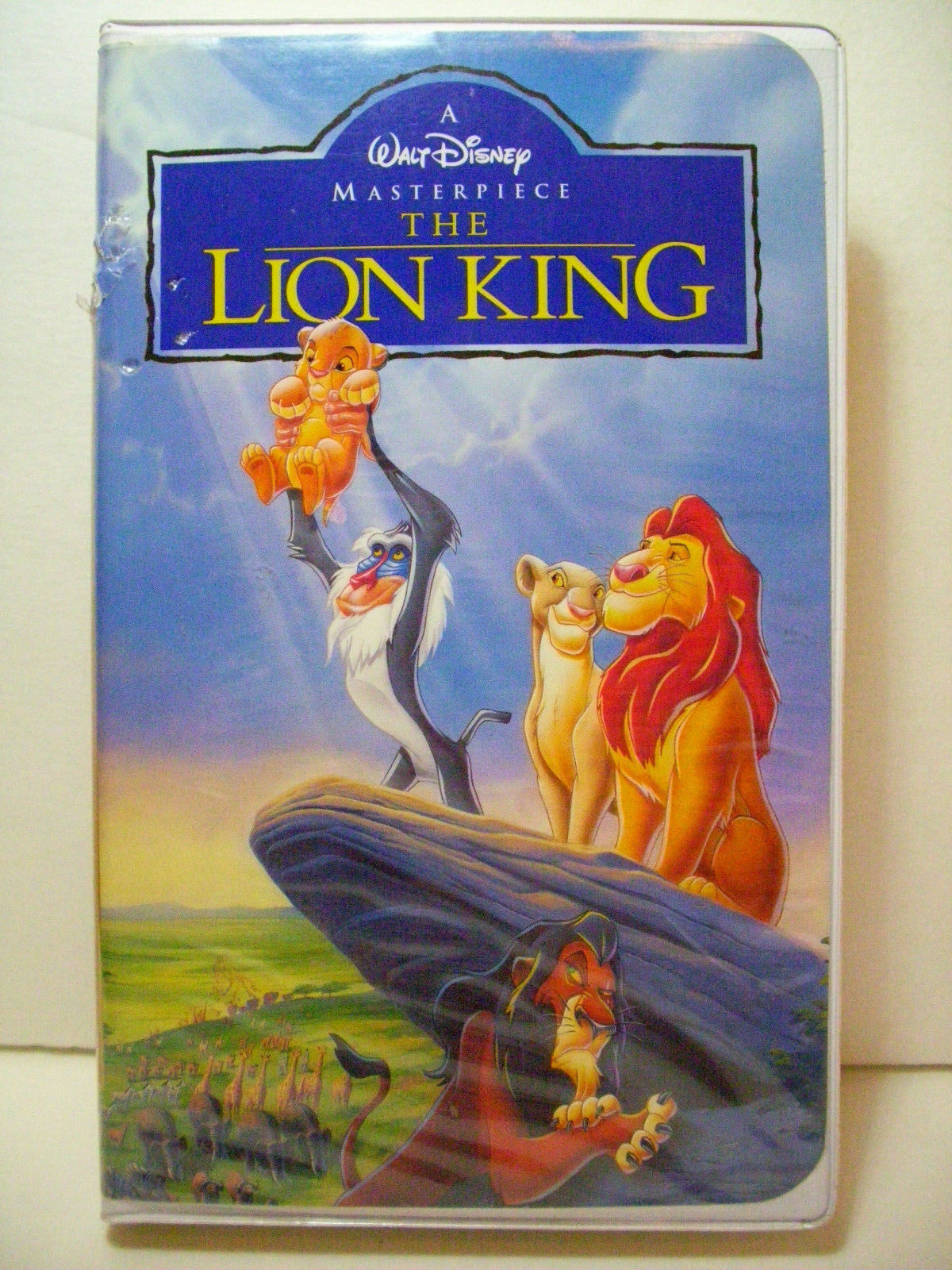 The Lion King Vhs Disney Masterpiece Collection 1995 Clamshell Disney ...