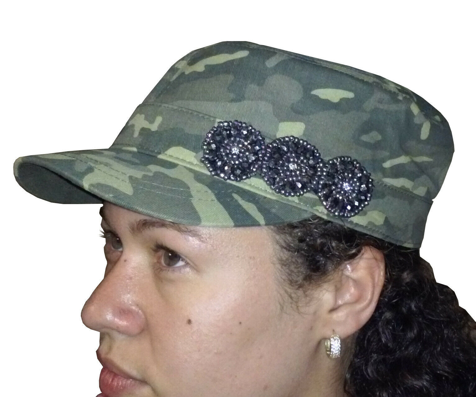 2 Pk Military Stylish Wrap Around Insert Hat Shaper Hat Liner] Caps